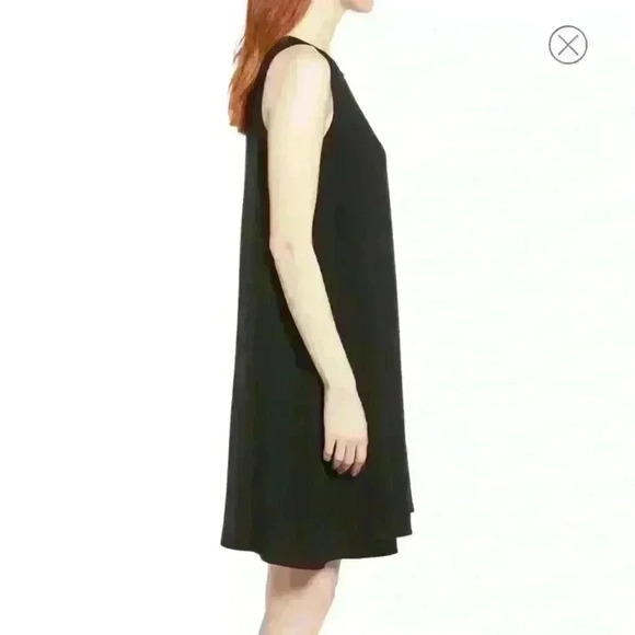 Halogen Black A-Line Sleeveless Dress - Picture 4 of 10